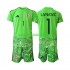 Camisola Croácia Dominik Livakovic 25 Guarda-redes Criança Equipamento Primeiro 2026-2027 Manga Curta